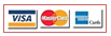 Zaftique Accepts Visa, MasterCard and American Express